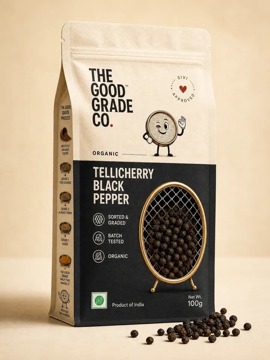 Tellicherry Black Pepper — 100 g pack